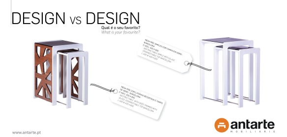 DESIGN VS DESIGN: BARCELONA SMALL TABLE